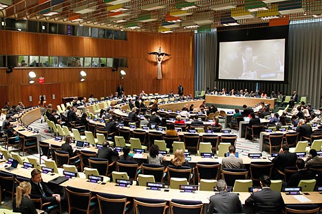 The United Nations was the primary arena where the PR duel between the USSR and the USA was being fought out. 