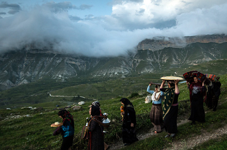 The Balhar mountain village is famous for its wedding ceremony. Source: Ivan Dementievsky