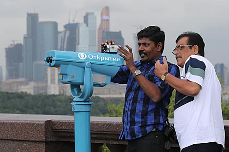 Indian visitors often feel welcome in Russia. Source: ITAR-TASS