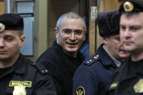 Khodorkovsky may play a major role in Russian politics when he is freed next year. Source: RIA Novosti / Andrei Stenin