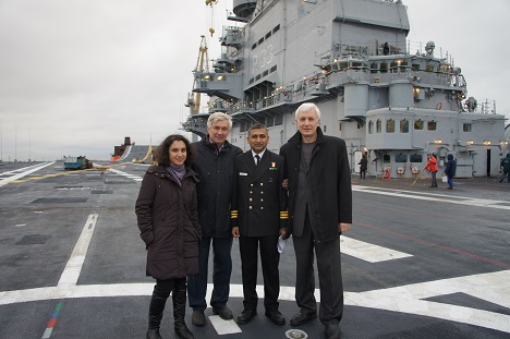 Vikramaditya, we wish you good luck on your journey to India! Source: Alexander Yemelyanenkov