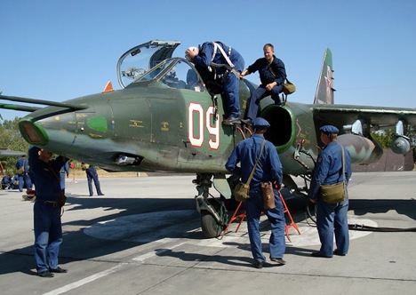Russian Su-25 at the Kant airbase in Kyrgyzstan. Source: Ministry of Defence of the Russian Federation / mil.ru
