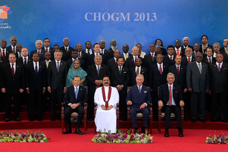 2013 Commonwealth Heads of Government Meeting in Sri Lanka. Source: Reuters/Vostock Photo