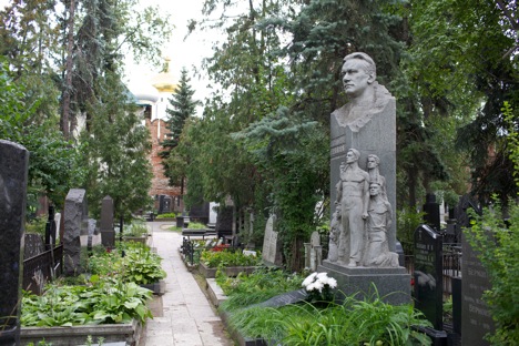 The Novodevichy cemetery became the burial ground for most of the USSR’s elite. Source: Lori/Legion Media