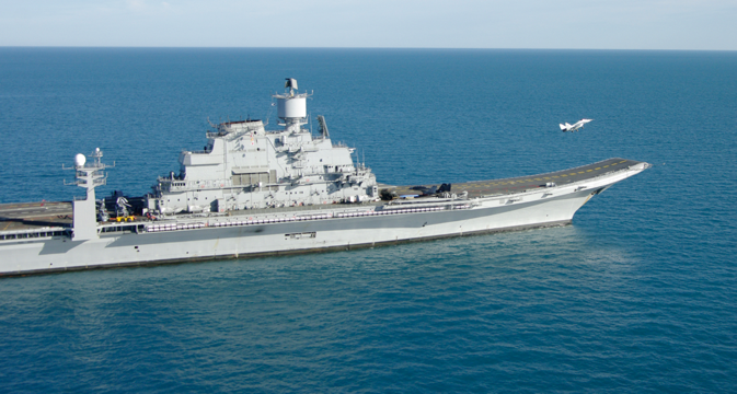 The Indian Navy finally received its modified carrier at the Sevmash shipyard in the northern town of Severodvinsk. Source: AO Sevmash press office