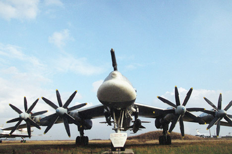 Tu-95 is the fastest propeller aircraft on Earth and the world's only production turboprop bomber. Source: Itar-Tass