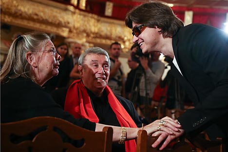 Sergei Filin returned to the Bolshoi Theatre after acid attack. Source: Itar-Tass