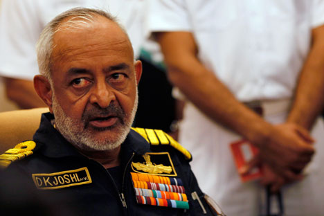 The INS Arihant has already completed harbour acceptance trials, Admiral Joshi said. Source: AP