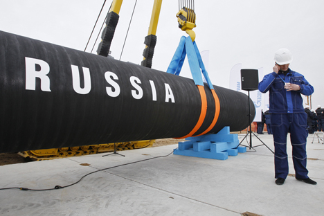 LNG projects in Russia are just being developed, but subsidiaries of Gazprom are already supplying liquefied natural gas to India, albeit in small quantities. Source: AP