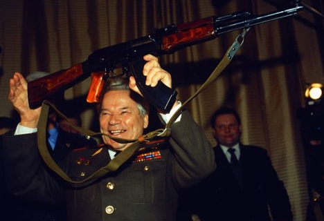 Mikhail Kalashnikov, legendary inventor of AK-47. Source: Viktor Vasenin / RG