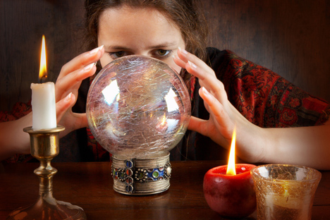 Psychic services promise to get one happily married, to cure alcohol addiction and much else. Source: PhotoXPress