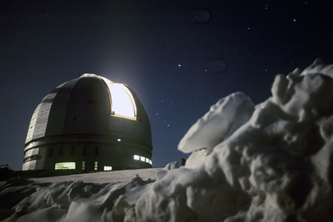 The Large Azimuth Telescope is still one of the 20 largest in the world. Source: RIA Novosti