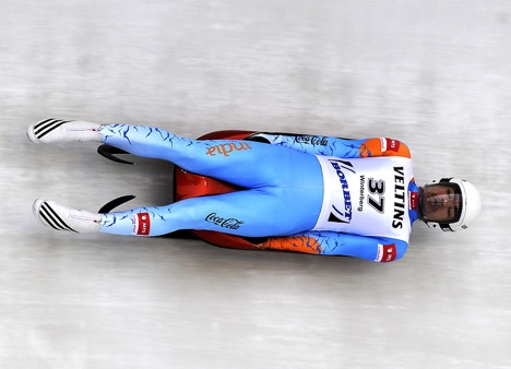 Shiva Keshavan: “Every day I'm flooded with messages from Indians all over the world telling me they are supporting me. This is enough to push me forward.” Source: Dietmar Reker