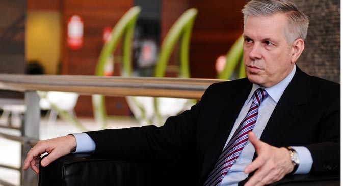  Sergey Dankvert, the head of Russia's Rosselkhoznadzor. Source: Monique Lapa