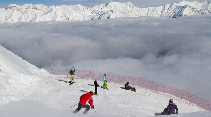 The Sochi mountains are an ideal place for winter sports. Source: Geo Photo