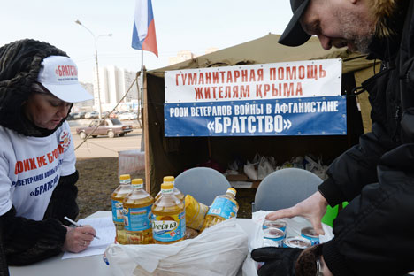 Russia is ready to supply water, food and electricity to Crimea. Source: Kallinikov / RIA Novosti