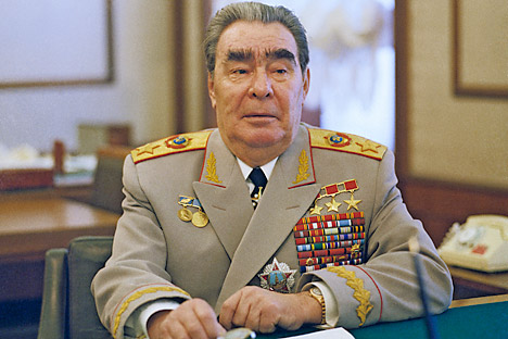 Leonid Brezhnev had four different jackets with different sets of medals and orders. Source: Photoshot / Vostok-Photo