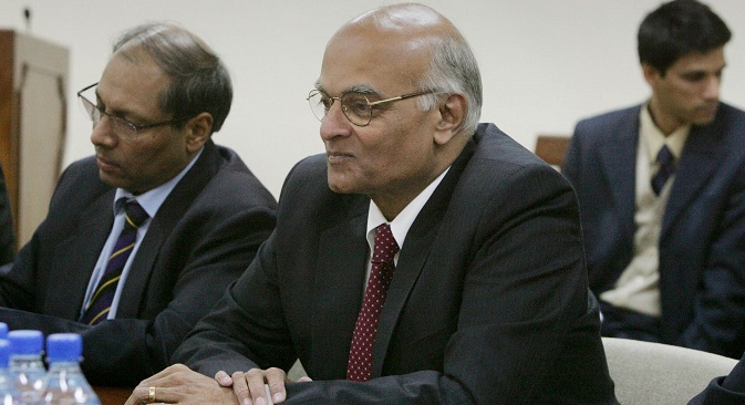 Indian National Security Adviser Shivshankar Menon. Source: AP