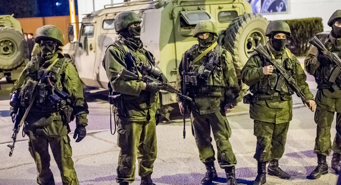 Western politicians have interpreted the authorization vote and the action in Crimea somewhat differently than Russian experts. Source: RIA Novosti