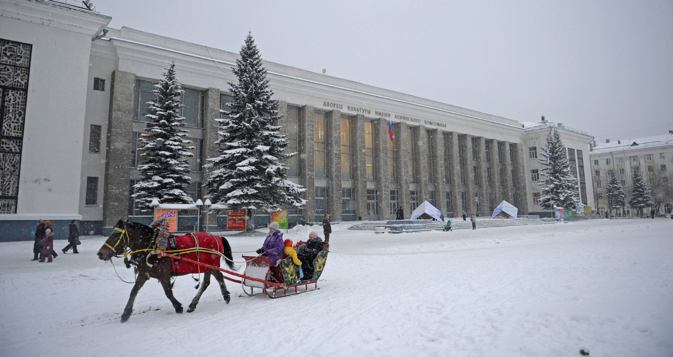 Russian kindergartens in Severodvinsk were happy to have Indian children. Source: RIA Novosti / Konstantin Chalabov
