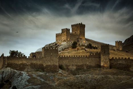 The Genoese Medieval fortress in Sudak. Source: Dmitry Mordvintsev / Getty Images