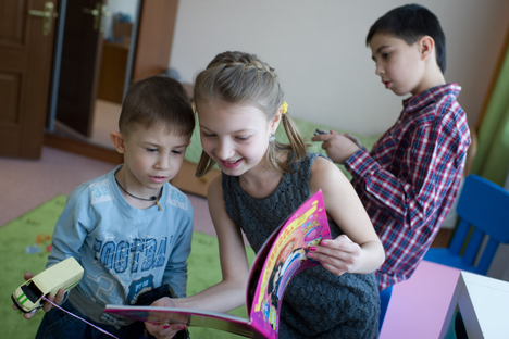 Welcome to Moscow’s new family upbringing support center. Source: Moscow Mayor's Office