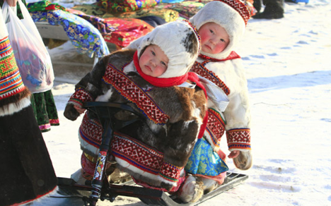 One can live with reindeer herders in a camp of native peoples of the north. Source: Andrey Raskin