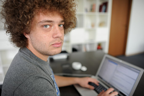 Arguably the most popular Russian blogger, Ilya “zyalt” Varlamov. Source: ITAR-TASS