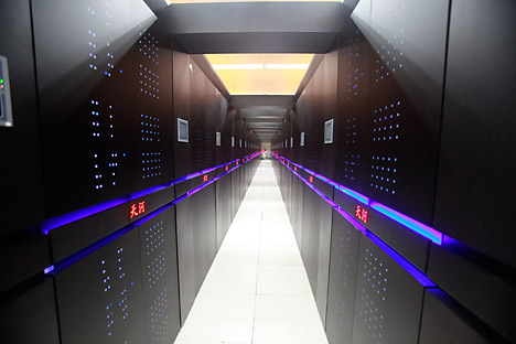 Can India and Russia build a supercomputer that rivals Tianhe-2 (featured above)? Source: AP
