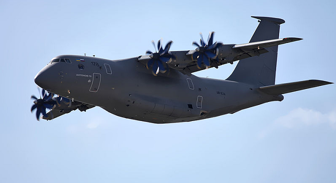 An-70 would have modernized the fleet of military transport aircraft, replacing the obsolete An-12. Source: Wikipedia