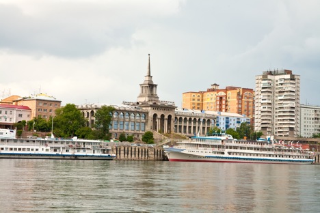 Krasnoyarsk is located near the midway point on the Trans-Siberian Railroad between Moscow and Vladivostok. Source: Lori Images / Legion Media