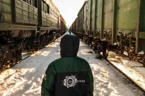 The organizer Tanya Petrik: 'We’re filming on the road, everything is in the here and now; you cannot repeat your shot tomorrow.' Source: cinetrain-project.com