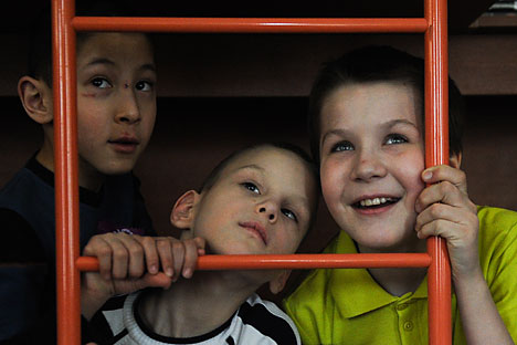 In Russia there are some 560,000 social orphans whose biological parents are living but cannot care for them. Source: ITAR-TASS 