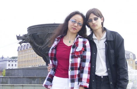Konstantin Kondratiev and his wife Singsing Chen. Source: Kazan Federal University