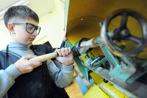 The park currently has 25 workshops where 40 different professions are taught to children from 5 to 14 years old. Source: ITAR-TASS