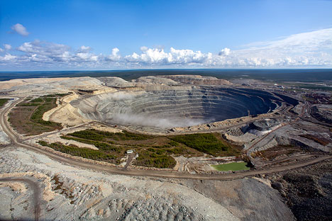 The Udachny quarry. Source: Press Photo