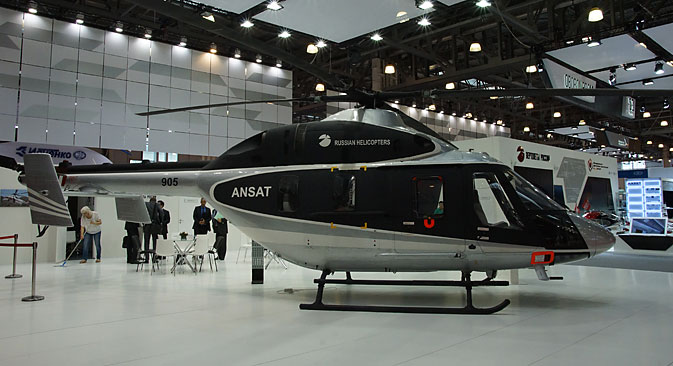 Ansat helicopters can be either passenger, transport, ambulance, or rescue. Source: Ruslan Sukhushin 