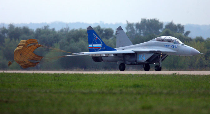 MiG is waiting for a Russian Defence Ministry contract for the supply of MiG-35s. Source: Ilya Pitalev / RIA Novosti