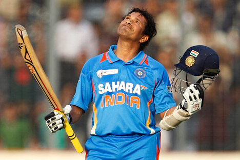 We need to accept that Sachin Tendulkar is not that famous in non-cricket playing nations. Source: AP