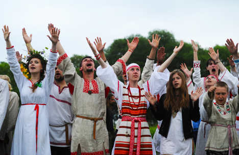 Traditional Ivan Kupala festivities. Source: RIA Novosti