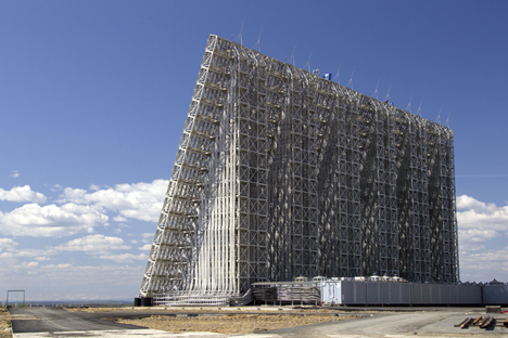 The Voronezh-M radar station in the Irkutsk region. Source: ITAR-TASS