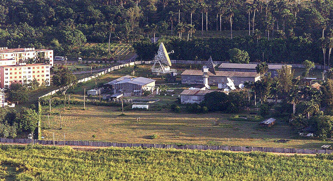 The radio intelligence center at Lourdes began operating in 1967, first under the Soviet Union, then Russia, and continued functioning until 2001. Source: AFP / East News