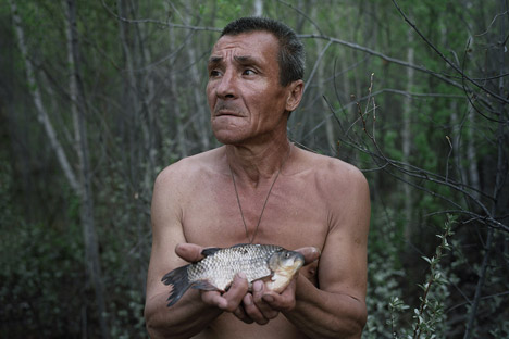 Tkachenko's series “Escape,” about hermits, took first place in the “Staged Portraits” category. Source: Danila Tkachenko