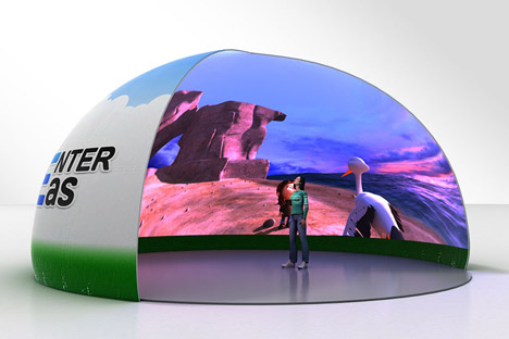 The project of spherical image technology. Source: Press photo