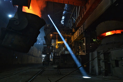 Flourishing industrial sector could excel 1.7 percent forecast for 2014. Source: RIA Novosti / Vladimir Pesnya