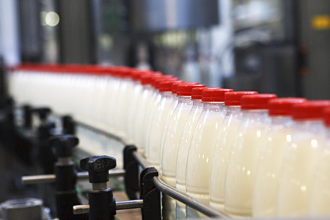 Indian production facilities are ready to supply meat and dairy products, including milk, butter and cheese, to Russia. Source: Alexei Danichev / RIA Novosti