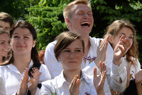 University students in smaller Russian towns are generally curious and welcoming. Source: Sergey Kuznecov / RIA Novosti