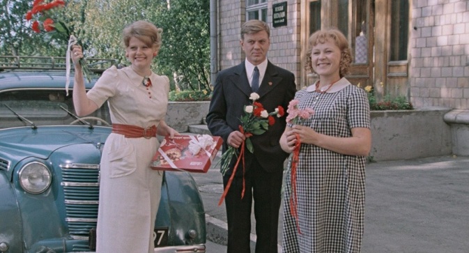 A scene from Moscow Doesn’t Believe in Tears movie. Source: Kinopoisk
