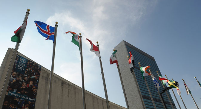 India and Russia have always been in solidarity at the UN. Source: Sergey Guneev / RIA Novosti
