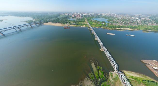 A bridge across the Ob River in Novosibirsk. Source: Lori / Legion-Media